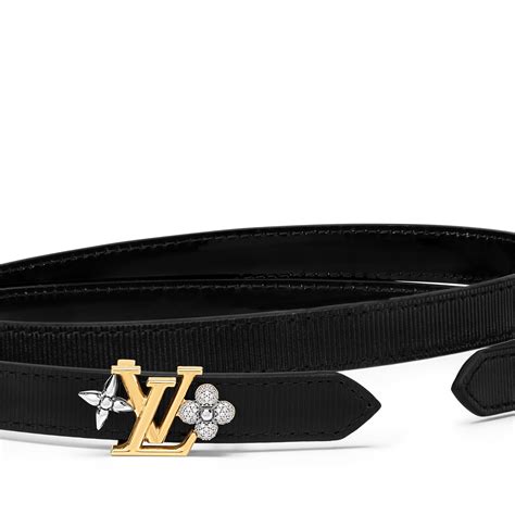 LV Mini Flowergram15mm Reversible Belt 